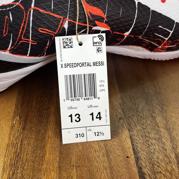 Adidas X Speedportal Messi.3 Mens Size 13 White Indoor Soccer Shoes GW8392 - Picture 13 of 13